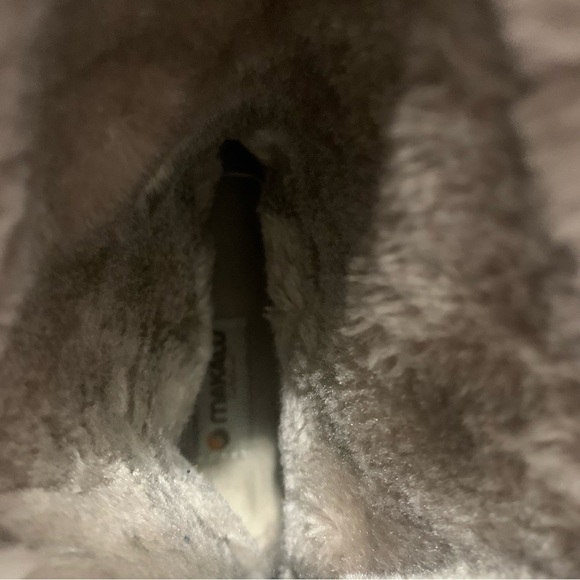 Makalu Plaid Wool Blend Faux Fur Buckles Winter Boots - Picture 7 of 12